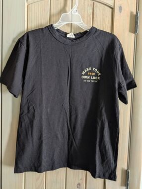 P&Co Make Your Own Luck Or Die Tryin Traditional Snake Tee Size XS